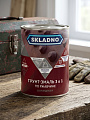 Грунт-эмаль Skladno, по ржавчине, алкидная, серая, 0.8 кг