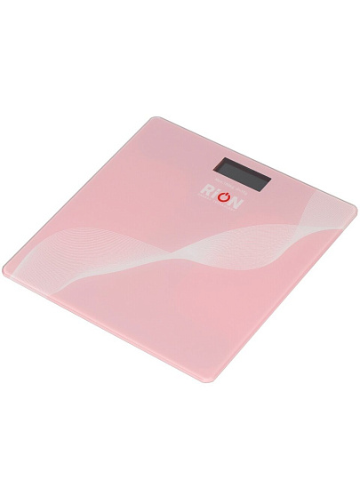 Весы напольные электронные, Rion, Спорт BB-501, стекло, до 180 кг, LCD-дисплей