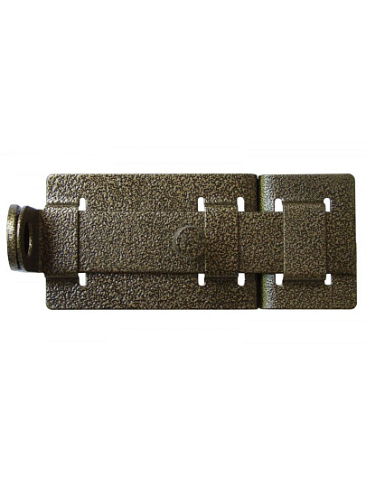 Задвижка дверная, Секрет-Киров, ЗД-04, бронза