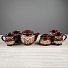 Набор чайный керамика, 8 предметов, на 6 персон, Бочка - фото 5
