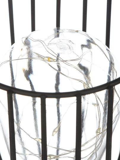 Фонарь декоративный 11х11х24.5 см, на батарейках, Торшер, Y4-11346