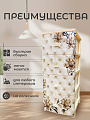 Комод 4 ящика, Барокко, 38х48х93 см, слоновая кость, РП-421 - фото 2