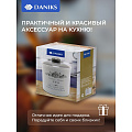 Банка для сыпучих продуктов, доломит, 0.55 л, с крышкой, Daniks, Чай Классик, HC3D01B-N1 - фото 8