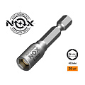 Ключ-насадка для кровельных саморезов, Nox, 6х48 мм, магнитный адаптер
