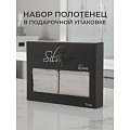 Набор полотенец 2 шт, 50х90, 70х140 см, 100% хлопок, 480 г/м2, Silvano, Сильви, серый, Турция - фото 9