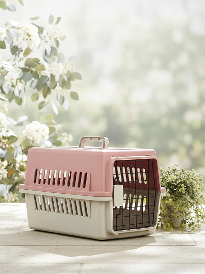 Переноска для животных пластик, 46х24х29 см, в ассортименте, Y4-11422