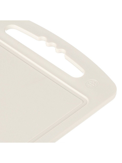 Доска разделочная пластик, 28х18х0.5 см, с ручкой, в ассортименте, Martika, С52МОЛ/МОКК/СГЛ