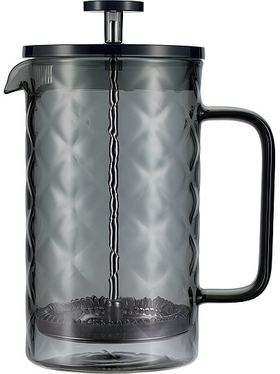 Френч-пресс 0.6 л, стекло, нержавеющая сталь, Regent Inox, Linea Franсo, 80-006