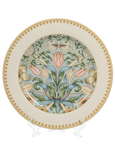 Тарелка обеденная, фарфор, 27 см, кругл, Flowers, Fioretta, TDP580