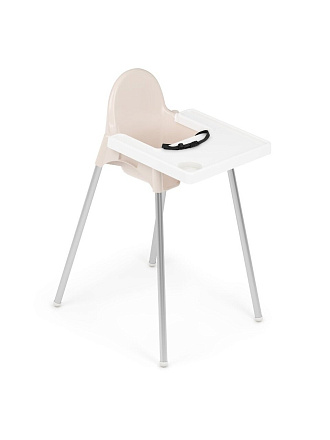 Стульчик для кормления пластик, Альтернатива, 61.5х51х91 см, бежевые, М8324