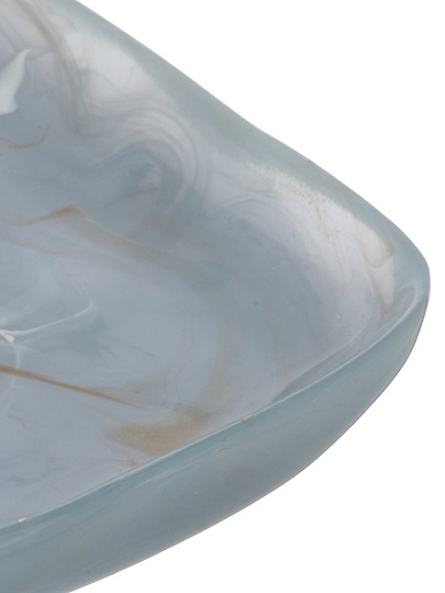 Поднос для ванных принадлежностей Гранит сер, полистоун, 26.3x12.8x2.3 см, BRE0974AA-TR