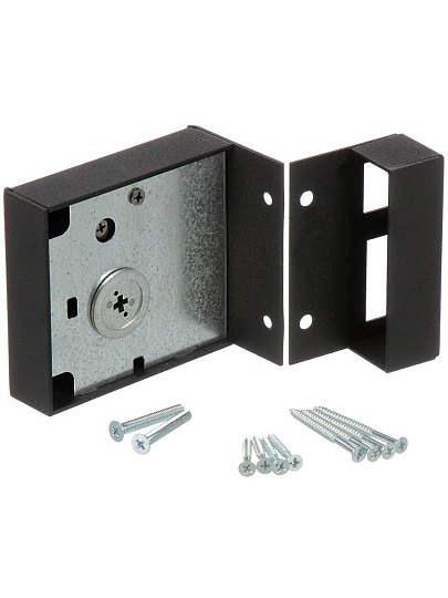 Замок накладной дверной, Балтика-2, 2073, черный