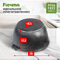 Кастрюля алюминий, антипригарное покрытие, 5 л, с крышкой, крышка стекло, Мечта, Гранит, 45701 - фото 13