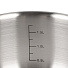 Кастрюля нержавеющая сталь, 2.2 л, с крышкой, крышка стекло, Daniks, Айленд, SD-23-18, индукция - фото 3