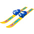 Лыжи для детей, 65 см, с палками, 75 см, мягкое крепление, в сетке, Олимпик-спорт Мишки - фото 2
