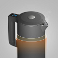 Чайник электрический Редмонд, SkyKettle KM231S, Strix, сер, 1.7 л, 2200 Вт, смарт, ск нагр элем, пла - фото 4