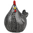 Фигурка декоративная гипс, Курица большая гладкая, 10.8х13.3х14.5 см, черная, 28 2230 0971 - фото 2