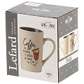 Кружка фарфор, 385 мл, Coffee Is Always A Good Idea, Lefard, 260-957 - фото 4