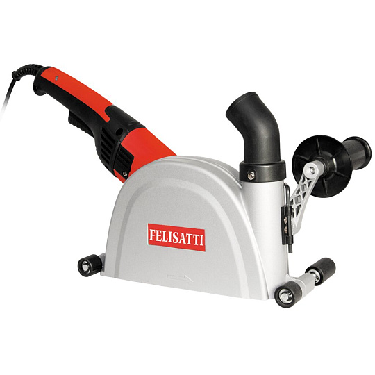 Штроборез Felisatti, Бороздодел ПД-125/1400Э, 125 мм, 1.4 кВт, 2 рабочих диска, 9500 об/мин, 372.5.1.00