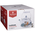 Чайник Agness эмалированный, серия озорные коты,, 3,0л, подходит для индукцион. плит, 934-358 - фото 2