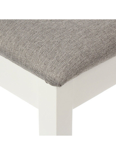 Стул кухонный белый, сиденье квадратное, Миллениум, RH 189C