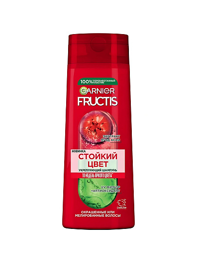 Шампунь Fructis, Годжи Стойкий цвет, для окрашенных волос, 400 мл