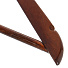 Вешалка-плечики для одежды, 44.5 см, дерево, коричневая, T2022-496 - фото 2