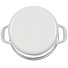 Набор посуды эмалированная сталь, 6 предметов, кастрюли 1.9, 2.7, 3.7 л, Керченский металлургический завод, Меню-1, белый - фото 5