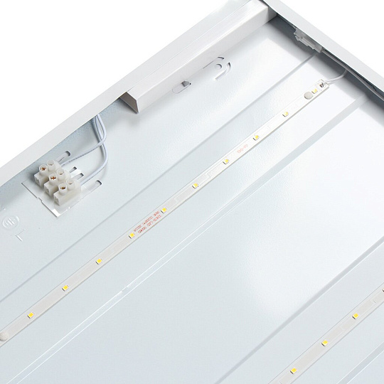 Панель светодиодная, General Lighting Systems, GLL-600-36ВТ-IP40-4К-LE, 36 Вт, 4500 К, 3000 Лм, IP40, 59.5х59.5х1.9 см, нейтральный белый свет, 414131