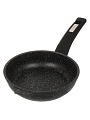 Сковорода литой алюминий, 18 см, антипригарное покрытие, Мечта, Гранит black Induction Pro, бакелитовая ручка, 18802И - фото 2