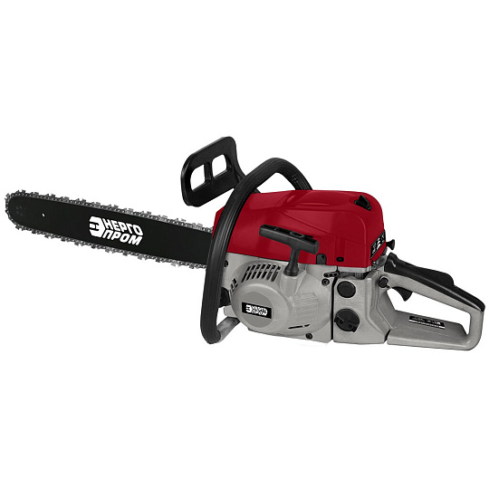 Пила цепная бензиновая, Энергопром, 3.53 л.с., 2800 Вт, длина шины 45 см, шаг цепи 0.325 дюйм, 72 звена, ПЦБ-18/2800, ПЦБ-18/2800