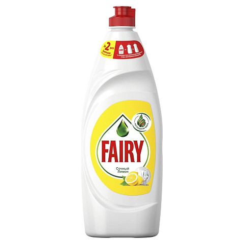 Средство для мытья посуды Fairy, Сочный лимон, 650 мл
