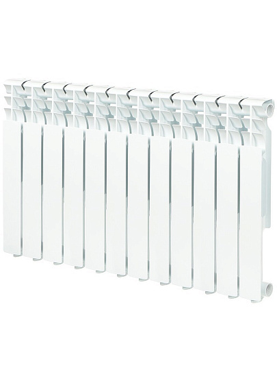 Радиатор алюминий, 500х80 мм, Aquaprom, 12 секций