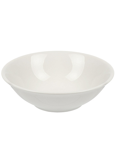 Салатник фарфор, круглый, 18 см, 0.7 л, Лейна, Jewel, ПС0006-37, белый