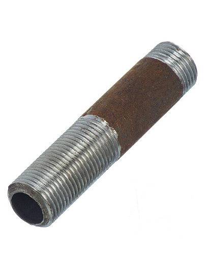 Сгон 1/2'', DN 15, сталь, L=90
