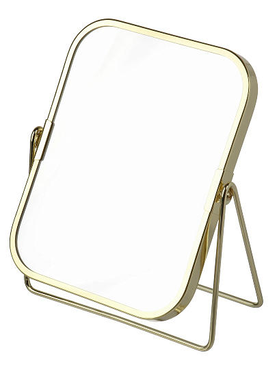 Зеркало настольное, 20.5Х17х14.9 см, прямоугольное, бронза, Y4-11329
