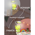 Светильник-ночник Лягушка, настольный, пластик, с USB зарядкой, зеленый, SPE16769-559-3 - фото 5