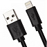 Дата-кабель USB, Smartbuy, lightning, 3 А, 0.15 м, 8 - pin, черная, iK-0120-box - фото 3