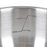 Кастрюля нержавеющая сталь, 2.8 л, с крышкой, крышка стекло, Daniks, Savory, SD-A95-20, серебристая, индукция - фото 8