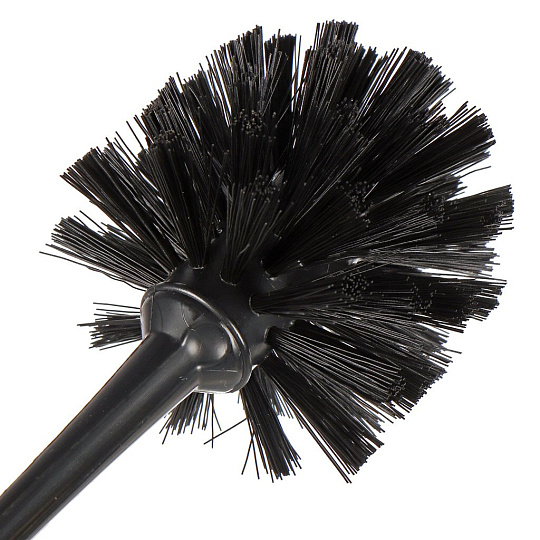 Ерш для туалета Rambai, напольный, пластик, черный, 221321430/01