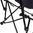 Кресло складное 50х100х90 см, Гриб, черное, замша, 100 кг, YTMC005-SU-27 - фото 3