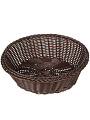 Корзина декоративная 25х8 см, круглая, плетеная, Y4-8896 - фото 2