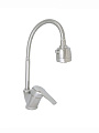 Смеситель для кухни, Gota Rocio, Flex, гибкий излив, с картриджем, хром, 232514-GOTA
