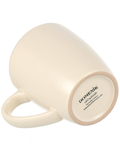 Кружка керамика, 350 мл, OH!SPLASH, Domenik, DMD185, бежевая