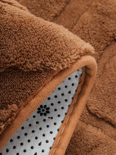 Набор ковриков для ванной, 3 пр, коричневый, Y4-9943