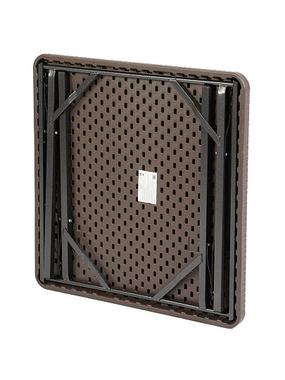 Стол садовый пластик, Green Days, 78х78х70 см, квадратный, пластиковая столешница, к набору WAK78+YC-041