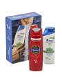 Набор подарочный для мужчин, Head &amp;amp; Shoulders, Ментол 2в1, шампунь 200 мл + гель для душа Capitan 250 мл