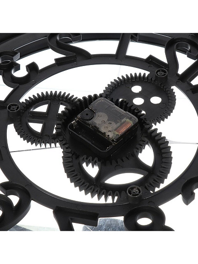 Часы настенные, кварцевые, 50 см, круглые, пластик, Y6-10682