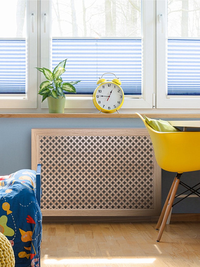 Экран для радиатора, МДФ, 1200х600 мм, дуб скандинавский DE LUXE, Готико, Стильный Дом