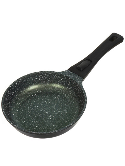 Сковорода литой алюминий, 20 см, антипригарное покрытие, Гурман, Мерцание Изумрудный бриллиант, съемная ручка, ГМ2001ИБС